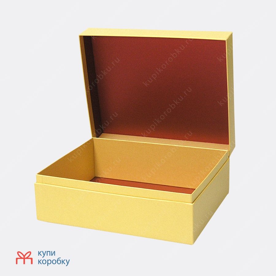 Коробка-шкатулка с бортиком и откидной крышкой (арт. 016938) 