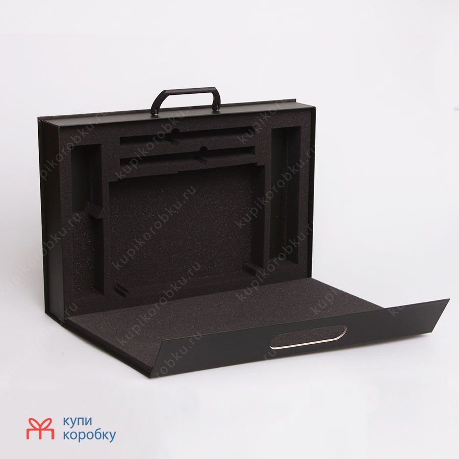 Коробка шкатулка с ложементом из поролона арт.0207552