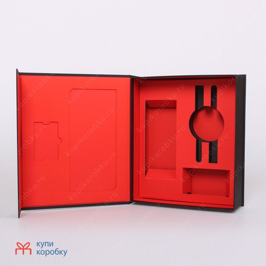 Подарочная коробка шкатулка на магнитах c ложементом арт.0204246