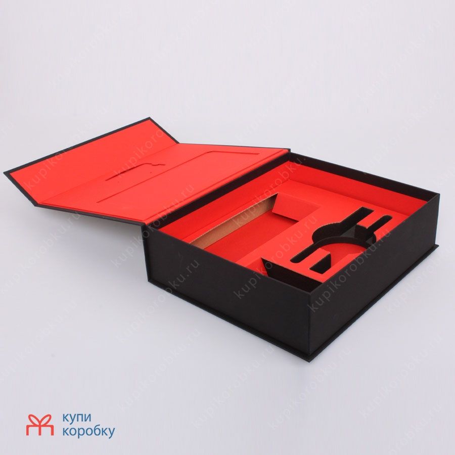 Подарочная коробка шкатулка на магнитах c ложементом арт.0204246L