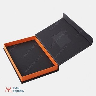 Коробка с откидной крышкой  и ложементом 250х190х60мм арт.011127