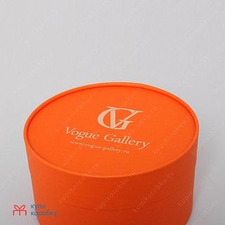 Коробка круглая с завальцовкой Vogue Gallery