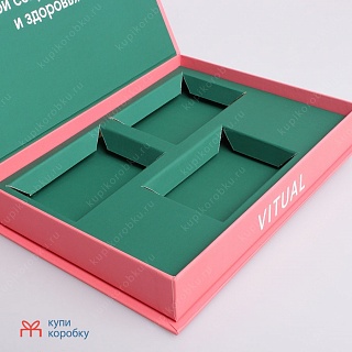 Коробка шкатулка с ложементом из картона арт.0207397