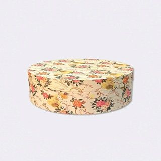 Коробка круглая шляпная &quot;прованс с цветами&quot; Ø 390х100 мм (арт. 329.86) 